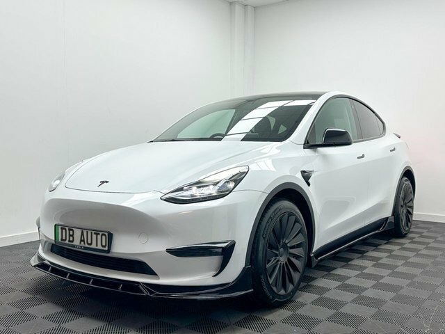 Tesla Model Y Motor Long Range Suv White #5