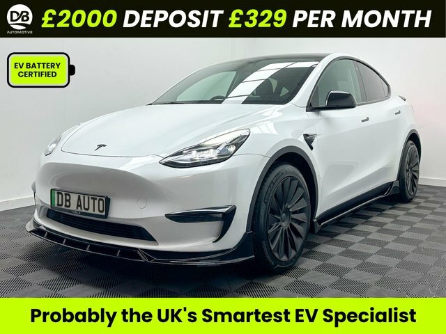 Tesla Model Y Motor Long Range Suv White