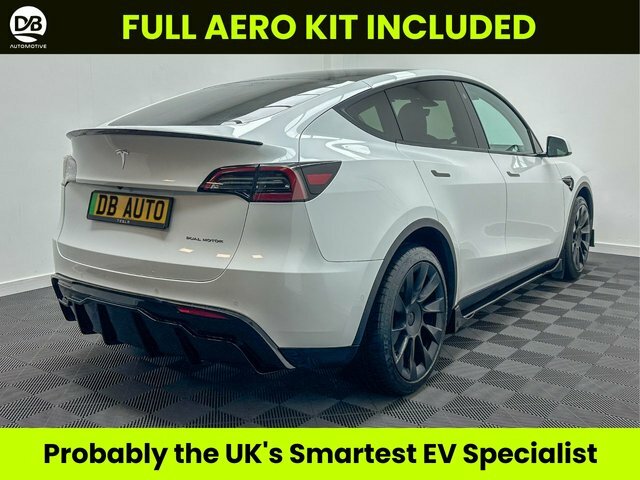 Tesla Model Y Motor Long Range Suv White #2