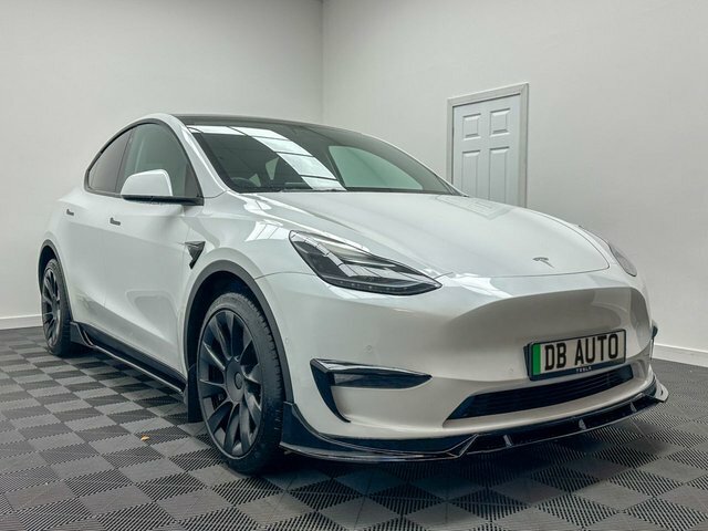 Tesla Model Y Motor Long Range Suv White #5
