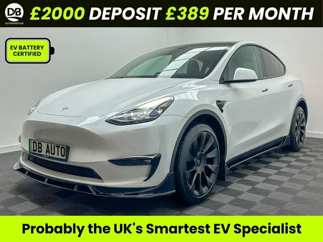 Tesla Model Y Motor Long Range Suv White