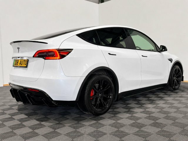 Tesla Model Y Motor Long Range Suv White #5