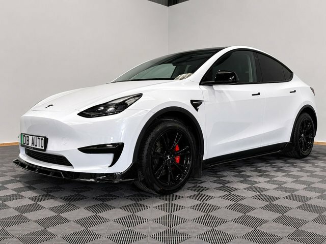 Tesla Model Y Motor Long Range Suv White #4