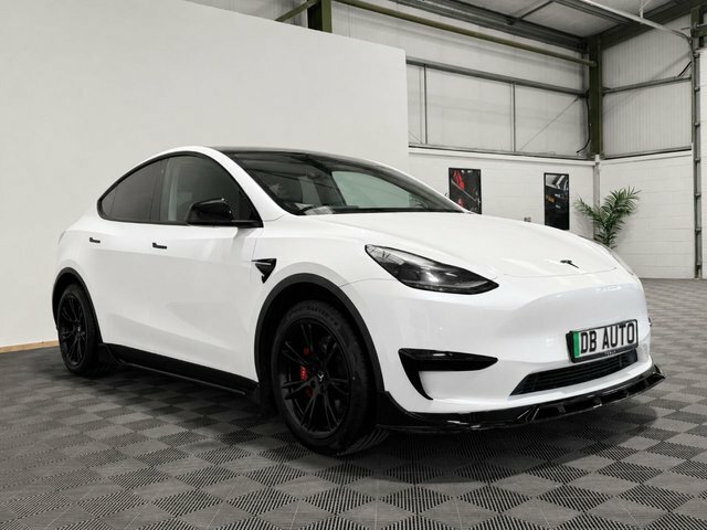 Tesla Model Y Motor Long Range Suv White #3