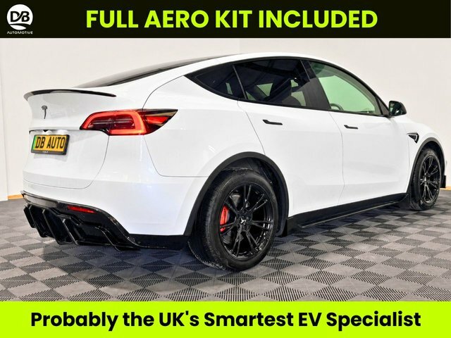 Tesla Model Y Motor Long Range Suv White