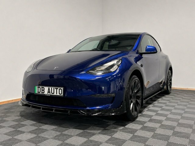 Tesla Model Y Motor Long Range Suv Blue