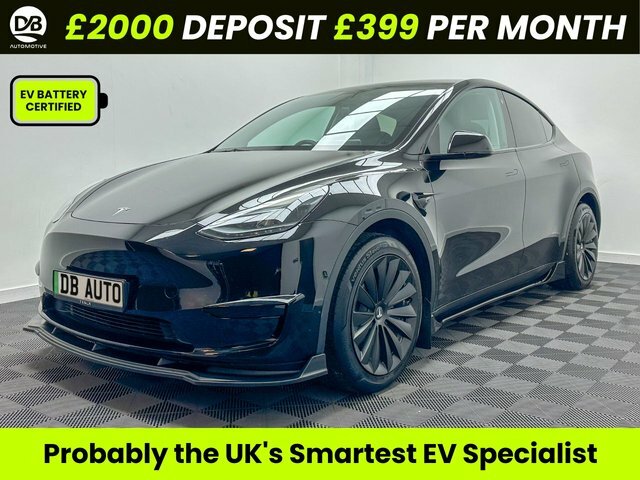 Tesla Model Y Motor Long Range Suv Black