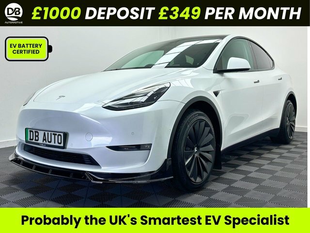 Tesla Model Y Motor Long Range Suv MV72OXT White