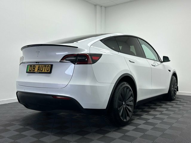 Tesla Model Y Motor Long Range Suv MV72OXT White #5