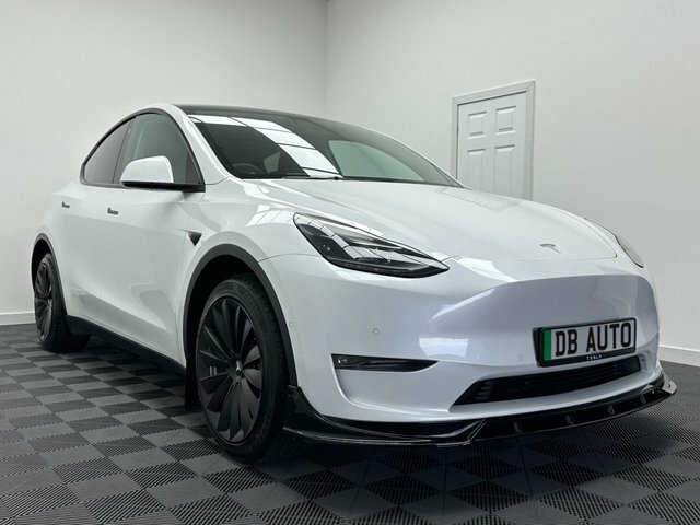 Tesla Model Y Motor Long Range Suv MV72OXT White #6