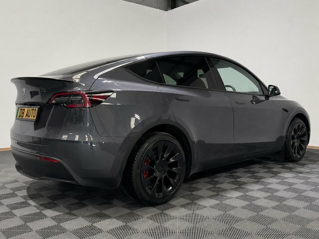 Tesla Model Y Motor Long Range Suv Red