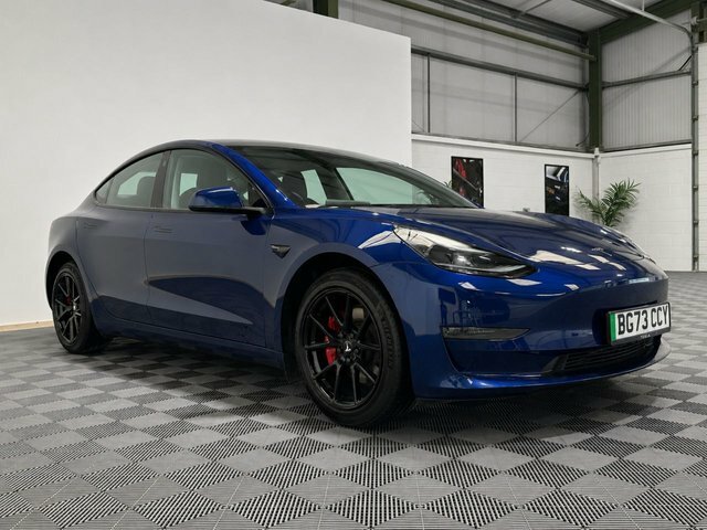 Tesla Model 3 Range Saloon Blue #6