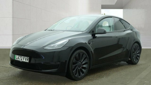Tesla Model Y Motor Performance Suv Black #4