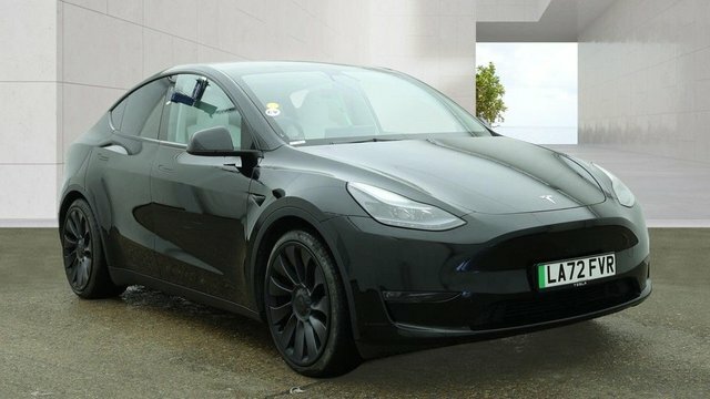 Tesla Model Y Motor Performance Suv Black #5