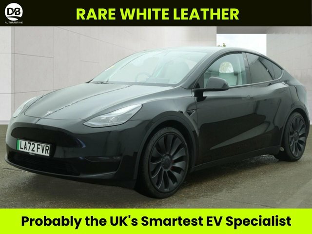 Tesla Model Y Motor Performance Suv Black
