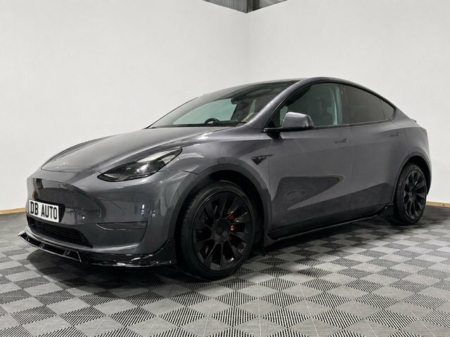 Tesla Model Y Motor Long Range Suv Red #4