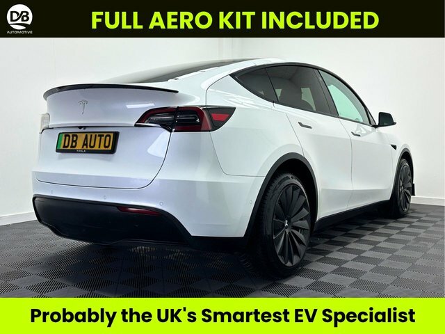 Tesla Model Y Motor Long Range Suv AJ23VLC White #2