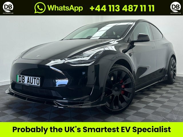 Tesla Model Y Motor Long Range Suv Red