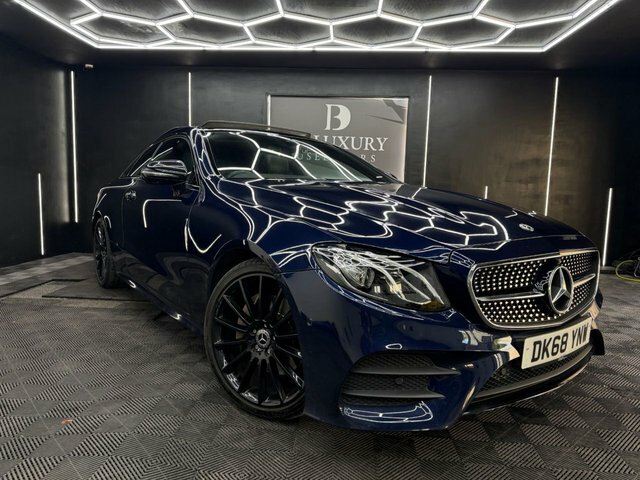 Mercedes-Benz E Class 2018 2.0 E220d Amg Line Premium Coupe Blue
