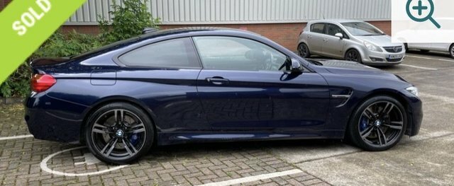BMW M4 2015 3.0 Biturbo Coupe Dct Euro 6 Ss Blue #4