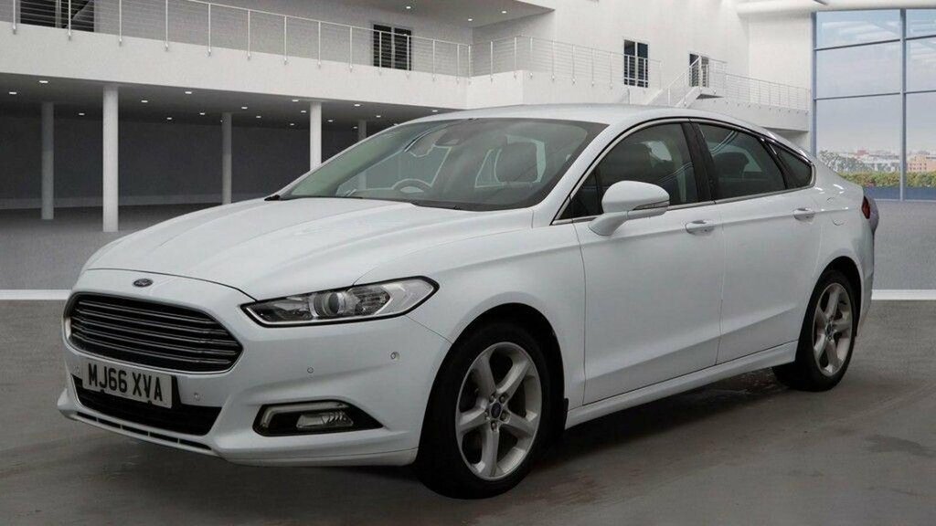 Ford Mondeo 2.0 Tdci Titanium Powershift Euro 6 Ss White #4