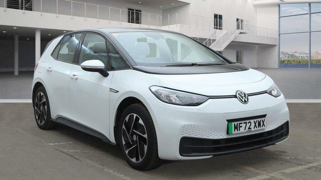 Volkswagen ID.3 Hatchback MF72XWX White
