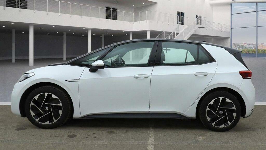 Volkswagen ID.3 Hatchback MF72XWX White #6