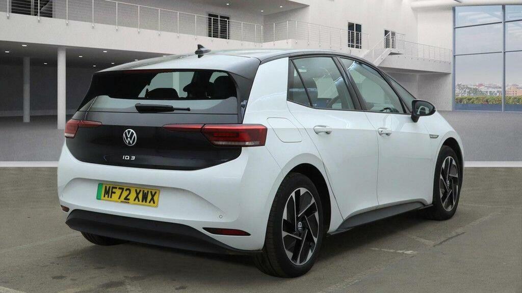 Volkswagen ID.3 Hatchback MF72XWX White #2