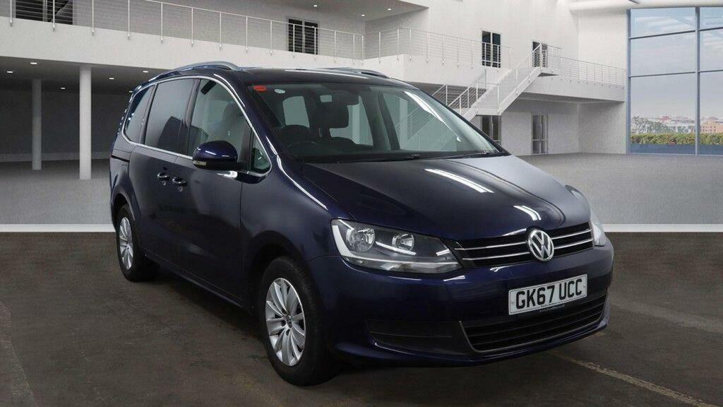 Volkswagen Sharan 2.0 Tdi Se Nav Dsg Euro 6 Ss Blue