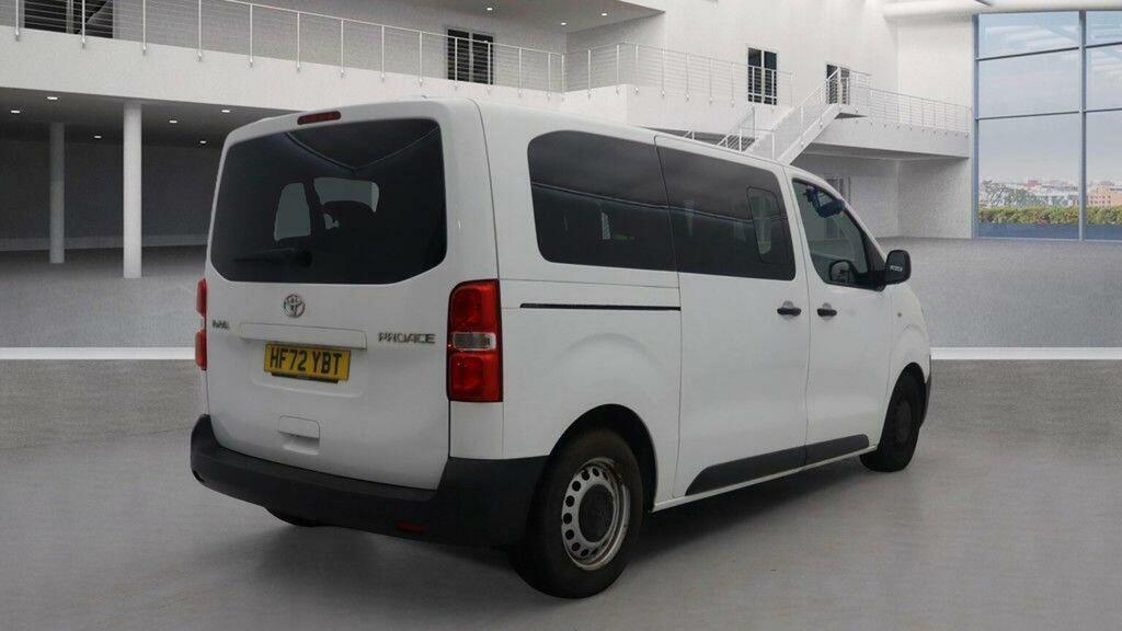 Toyota Proace Verso 1.5D 120 9 Seat Combi Uk Car White #4