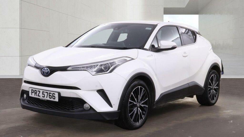 Toyota C-Hr 1.8 Vvt-h Excel Cvt Euro 6 Ss PRZ5766 White #5