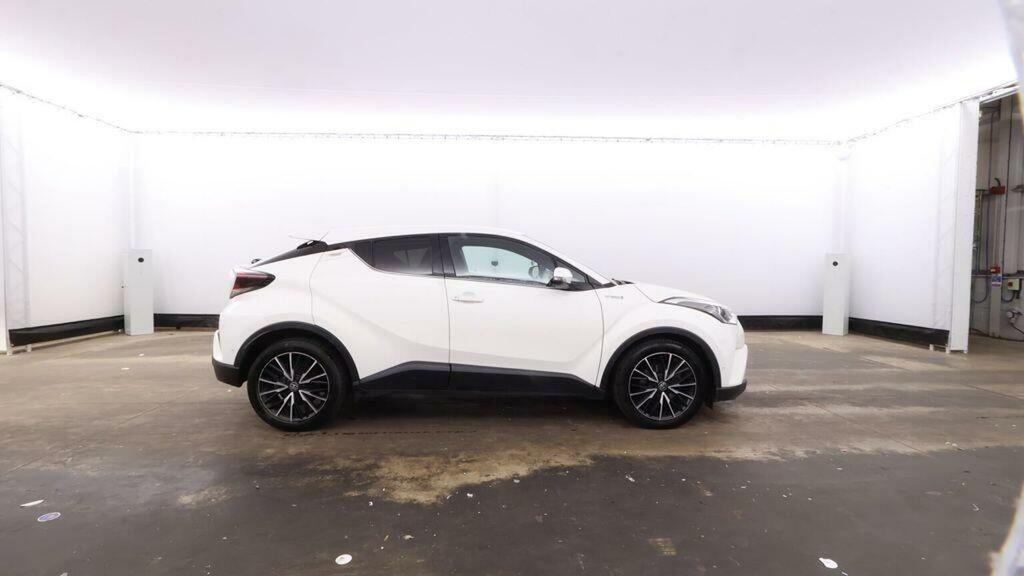 Toyota C-Hr 1.8 Vvt-h Excel Cvt Euro 6 Ss PRZ5766 White #3