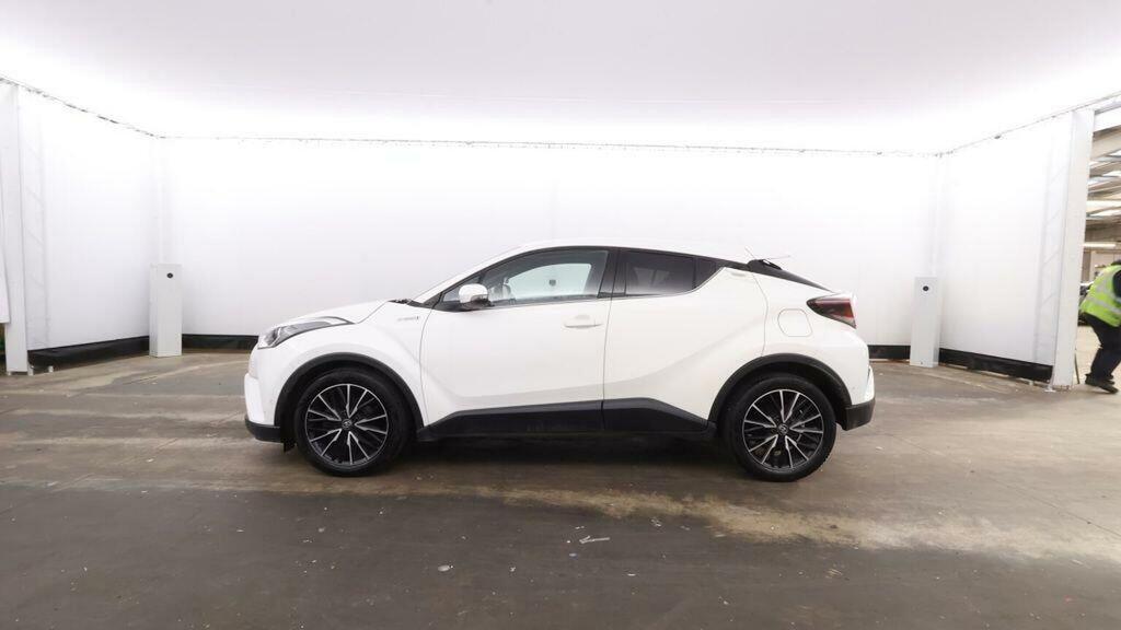 Toyota C-Hr 1.8 Vvt-h Excel Cvt Euro 6 Ss PRZ5766 White #4