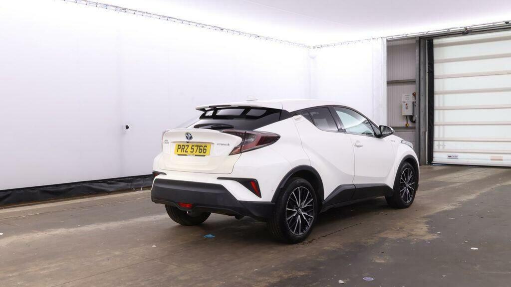 Toyota C-Hr 1.8 Vvt-h Excel Cvt Euro 6 Ss PRZ5766 White #2