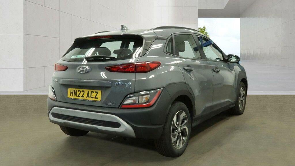 Hyundai Kona 1.6 H-gdi Se Connect Dct Euro 6 Ss Grey #4
