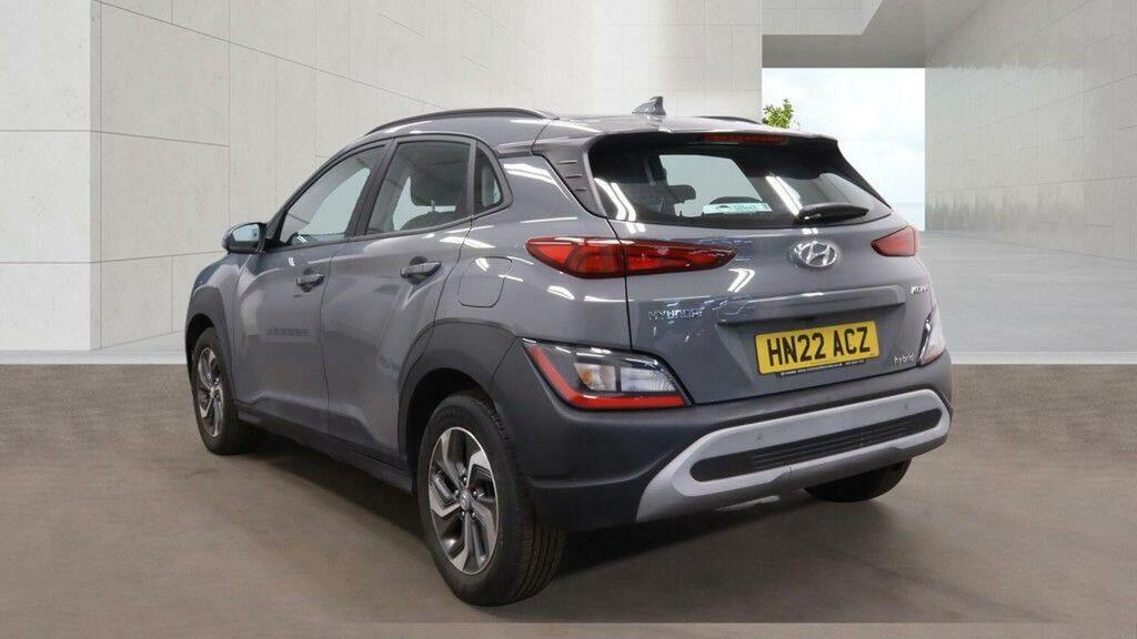 Hyundai Kona 1.6 H-gdi Se Connect Dct Euro 6 Ss HN22ACZ Grey #3