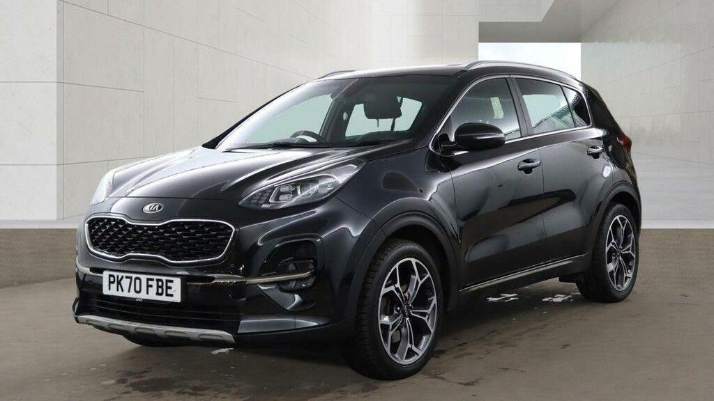 Kia Sportage 1.6 T-gdi Gt-line Euro 6 Ss PK70FBE Black #3
