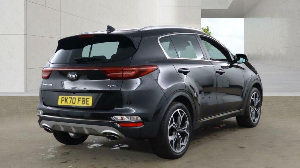 Kia Sportage 1.6 T-gdi Gt-line Euro 6 Ss PK70FBE Black #5