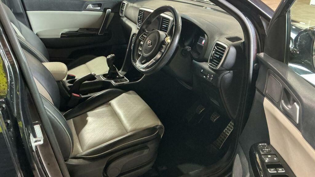 Kia Sportage 1.6 T-gdi Gt-line Euro 6 Ss PK70FBE Black #2