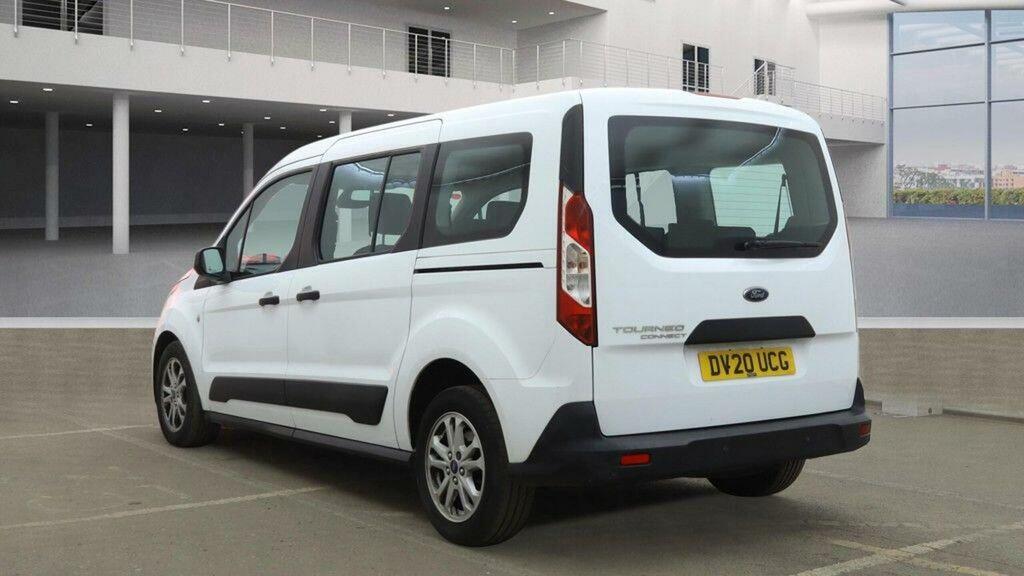 Ford Grand Tourneo Connect 1.5 Ecoblue Zetec 120Bhp 7 Seats Uk Car White #4