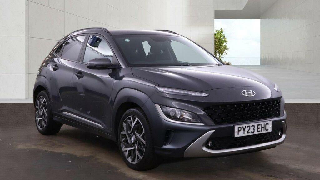 Hyundai Kona 1.6 H-gdi Premium Dct Euro 6 Ss PY23EHC Grey