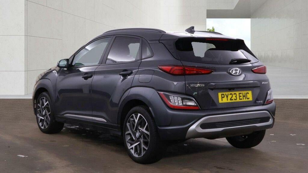Hyundai Kona 1.6 H-gdi Premium Dct Euro 6 Ss PY23EHC Grey #4