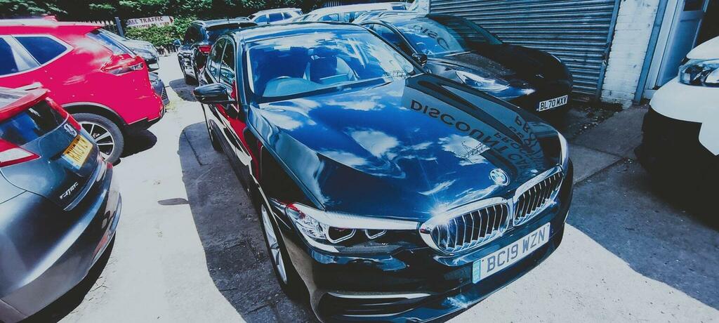 BMW 5 Series 2.0 520D Se Euro 6 Ss Black #2