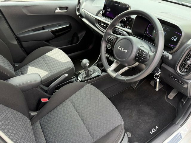Kia Picanto 1.0 2 Hatchback Amt Euro 6 Ss 62 Bh White #5