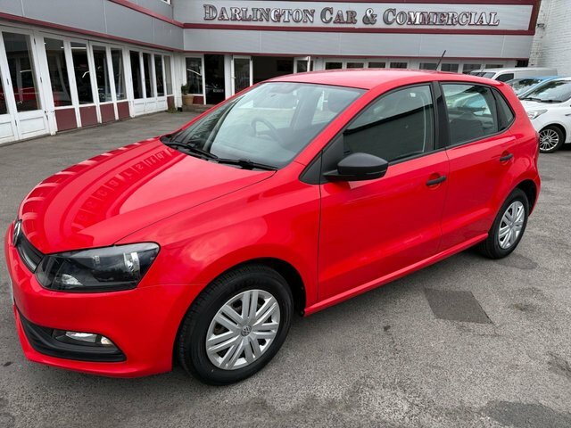 Volkswagen Polo 1.0 Bluemotion Tech S Hatchback Red