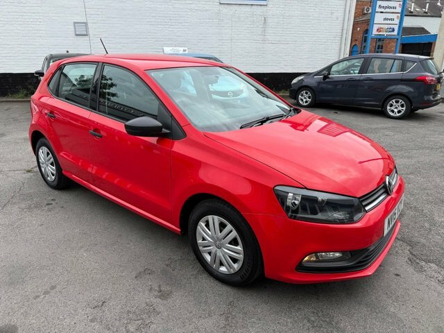Volkswagen Polo 1.0 Bluemotion Tech S Hatchback Red #3