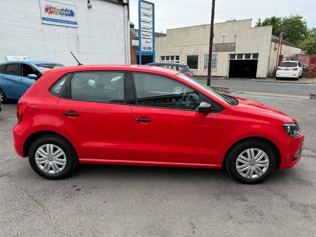 Volkswagen Polo 1.0 Bluemotion Tech S Hatchback Red #4