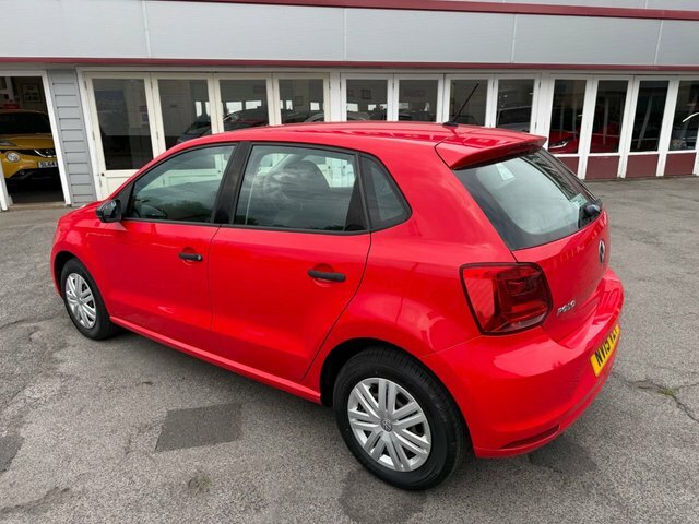 Volkswagen Polo 1.0 Bluemotion Tech S Hatchback Red #2