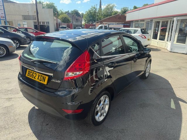 Ford Fiesta 1.25 Zetec Hatchback Euro 5 82 Black #6
