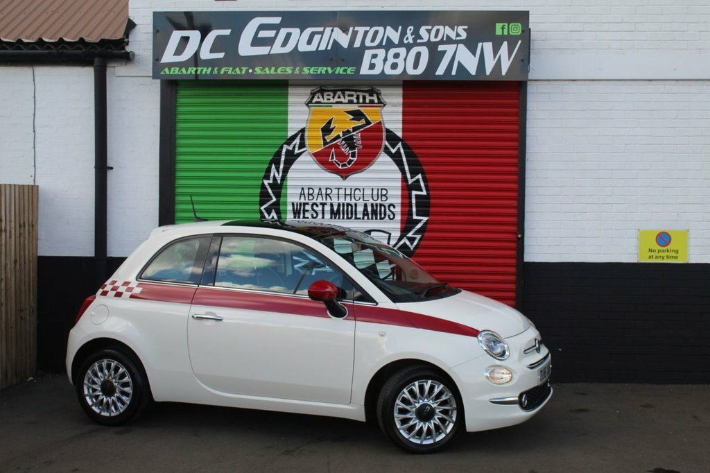 Fiat 500 1.2L Lounge OU18XAW White #3